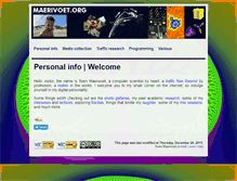 Tablet Screenshot of maerivoet.org